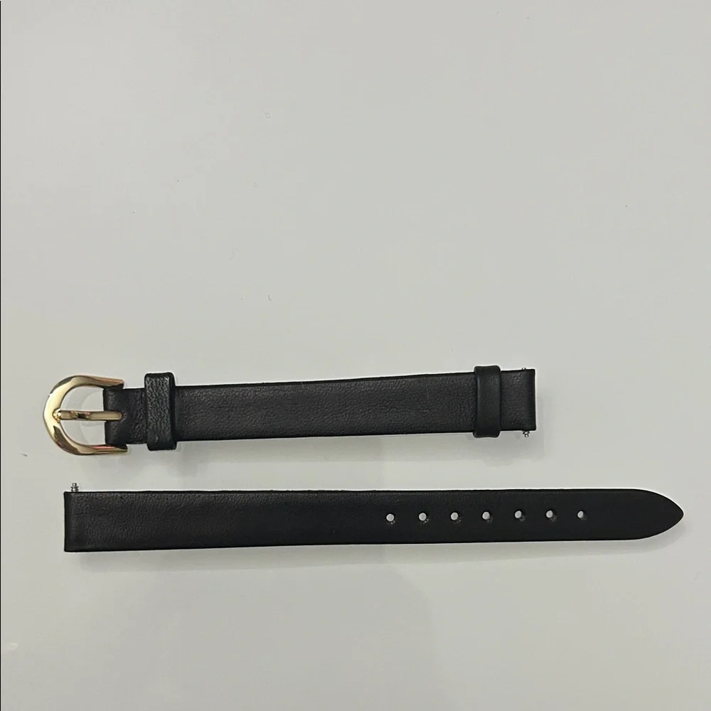 Speidel Express Genuine Leather Watch Band - Black
